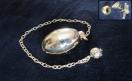 Egg shape Metal Golden pendulum